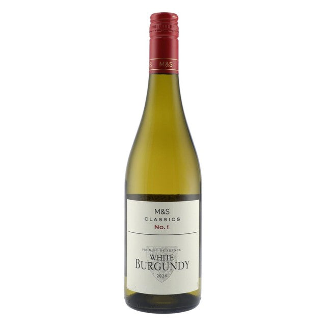 M&S Classics White Burgundy white wine 75cl, imported from the UK