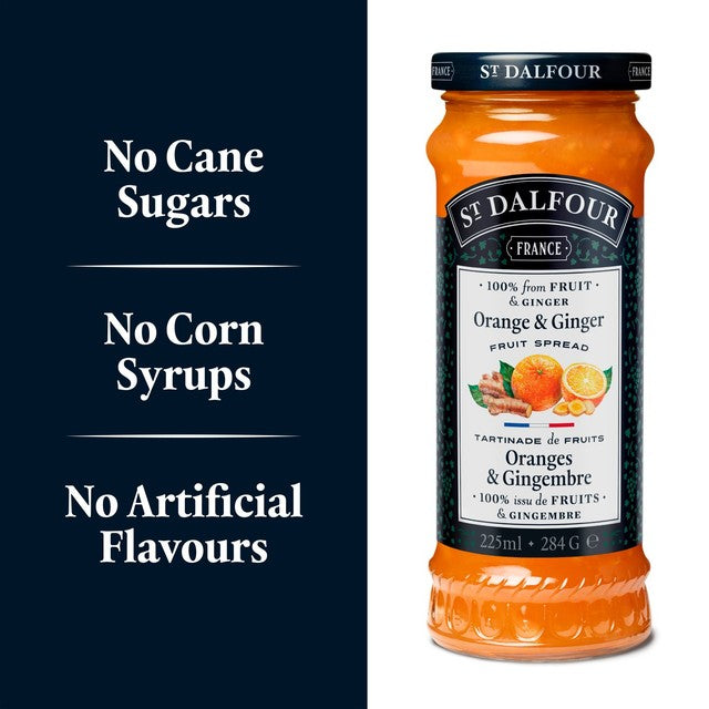 St Dalfour orange ginger fruit spread 284g (British brand)