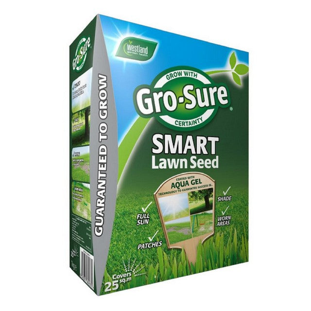 Gro Sure Smart Lawn grass seed 25sq.m - British product