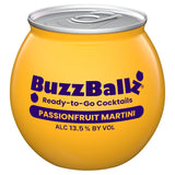 BuzzBallz passionfruit martini cocktail 200ml - British product