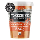 Yorkshire Provender chicken and lentil soup with butternut squash 560g (British brand)