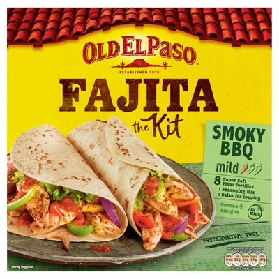 Old El Paso Smoky BBQ Fajita Meal Kit 500g