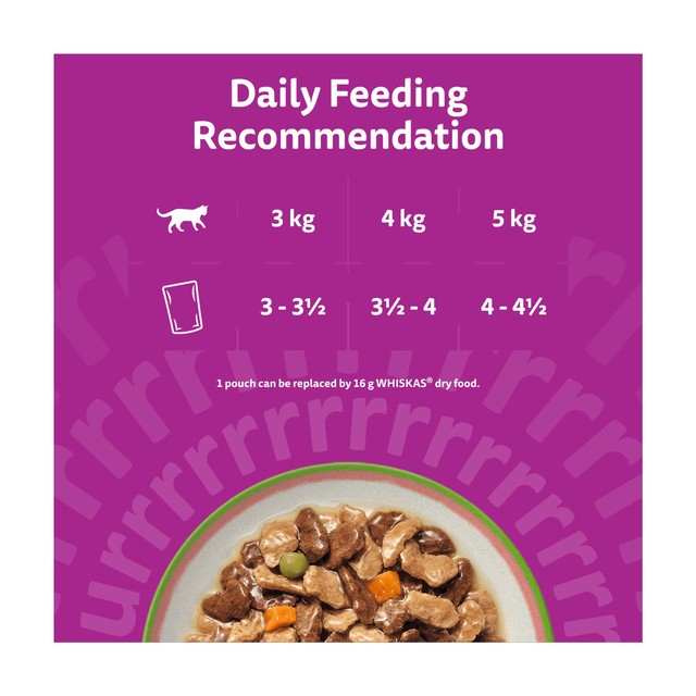 Whiskas Tasty Mix Chef's Choice adult cat food pouches 40 x 85g (British brand)