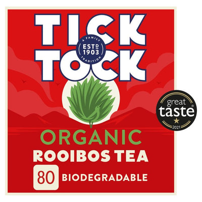 Tick Tock Organic Rooibos Tea Bags