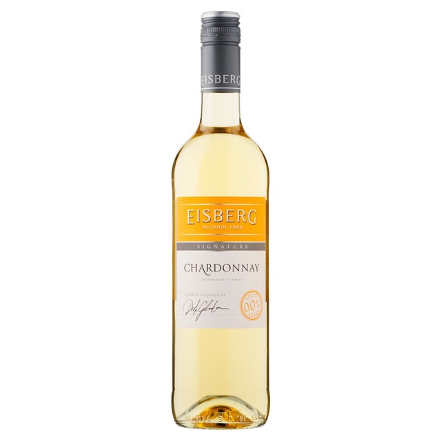 Eisberg Signature Chardonnay alcohol-free wine 75cl - British product