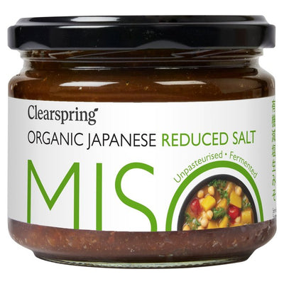 Clearspring Organic Reduced Salt Miso Paste Unpasteurised 270g