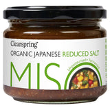 Clearspring organic reduced salt miso paste 270g - British product