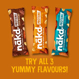 Nakd Protein Peanut Butter Bars 3x45g multipack, imported from the UK