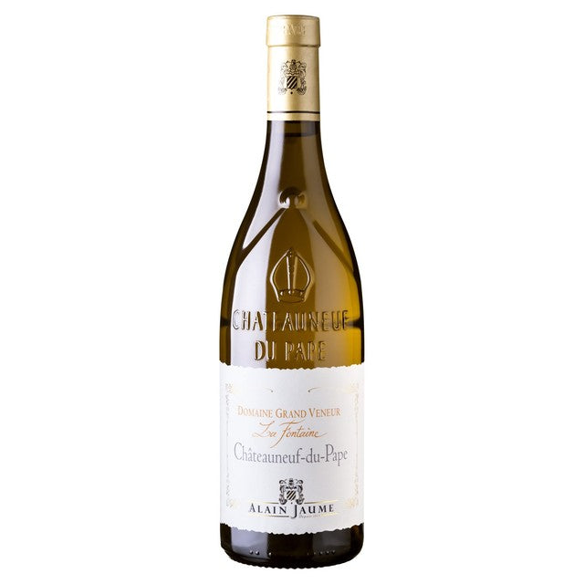 Alain Jaume Chateauneuf du Pape Blanc La Fontaine 75cl white wine - British product