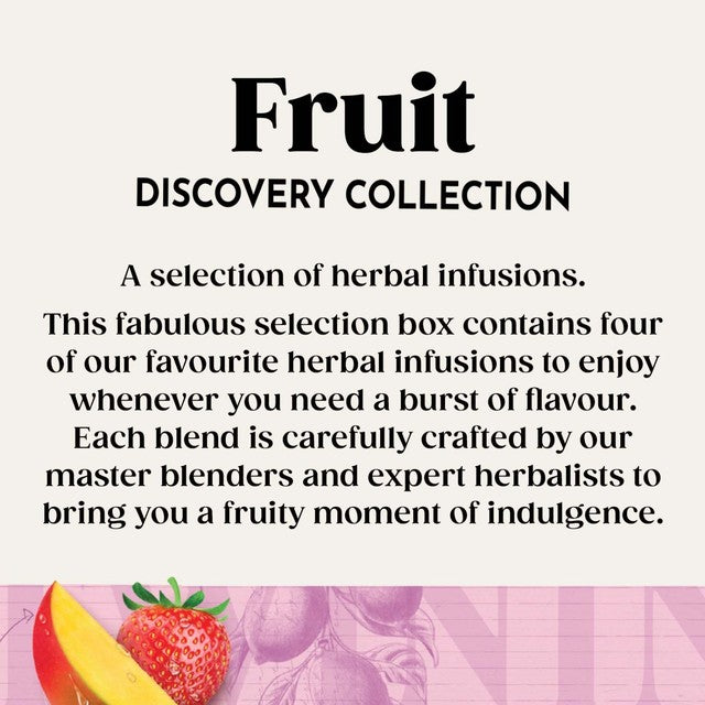 Twinings fruit tea selection box of 20 herbal infusion teabags (British brand)