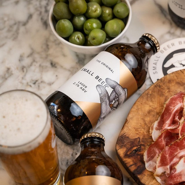 Small Beer Lager 6 x 350ml (British brand)