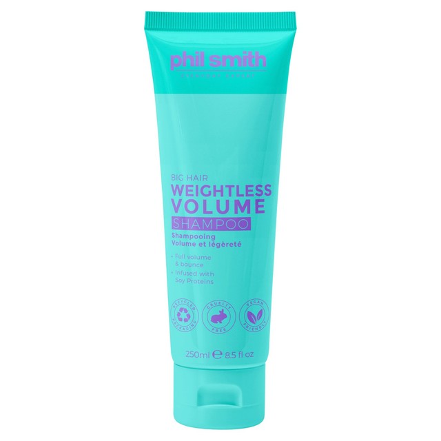 Phil Smith weightless volume shampoo 250ml, imported from the UK