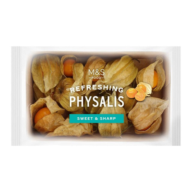 M&S fresh Physalis fruit 100g pack, imported from the UK
