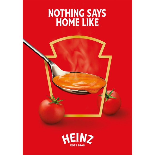 Heinz cream of tomato & basil soup 400g - British product