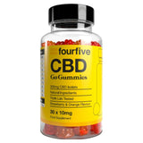 Fourfive CBD Go Gummies Strawberry  Orange Flavour Food Supplement 30x10mg