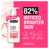 Neutrogena Clear & Radiant Face Wash 200ml, imported from the UK