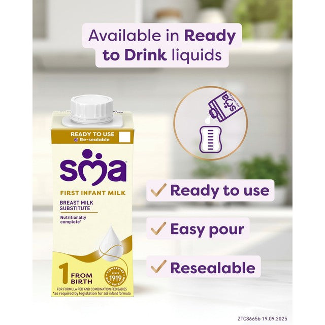 SMA First Infant Milk Powder Stage 1 1.2kg (British brand)