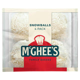 McGhees Coconut Snowball Cakes x4