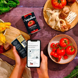 Napolina chopped tomatoes in rich tomato juice 400g, imported from the UK