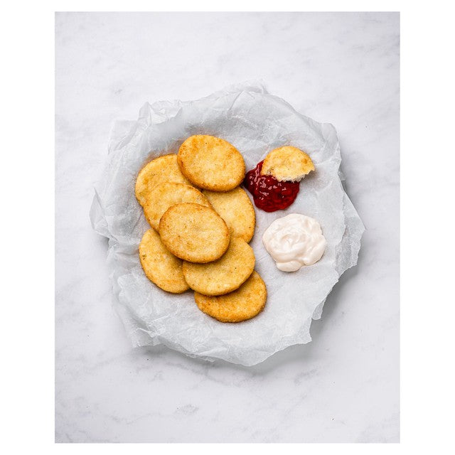 Strong Roots cauliflower hash browns 375g (British brand)