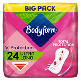Bodyform Ultra Long sanitary towels 24 pack - British product