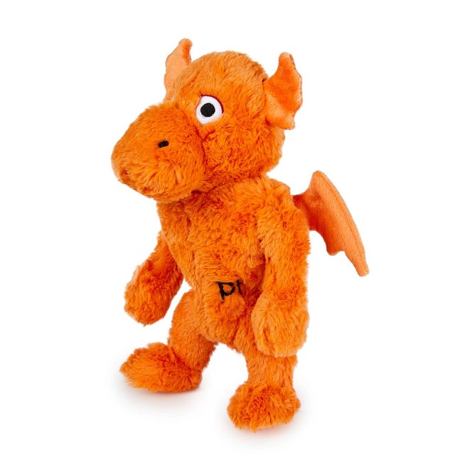 Petface Mighty Dragon plush dog toy, imported from the UK