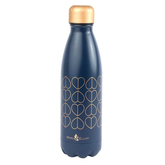 Navigate Navy insulated drinks bottle 500ml - British product