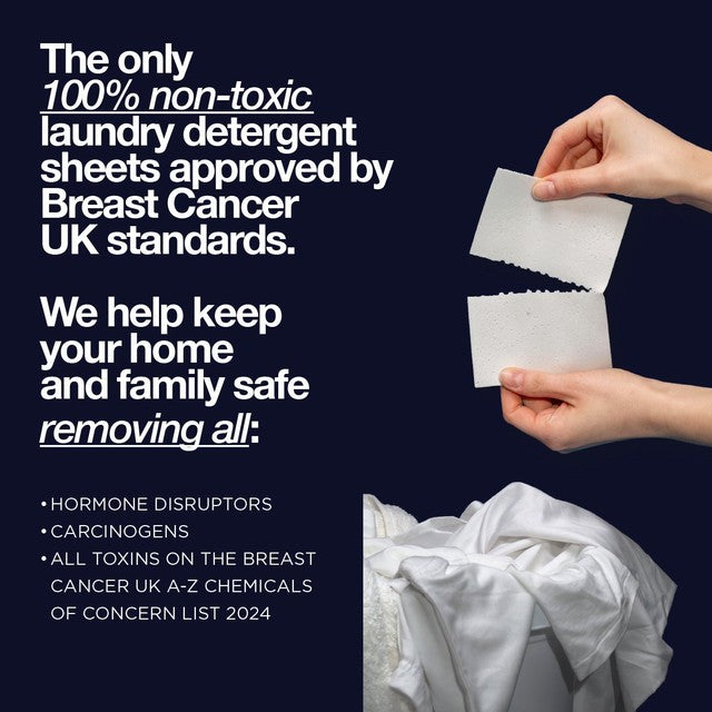 The Lab Co. non bio relaxing scent laundry detergent sheets 32 loads (British brand)