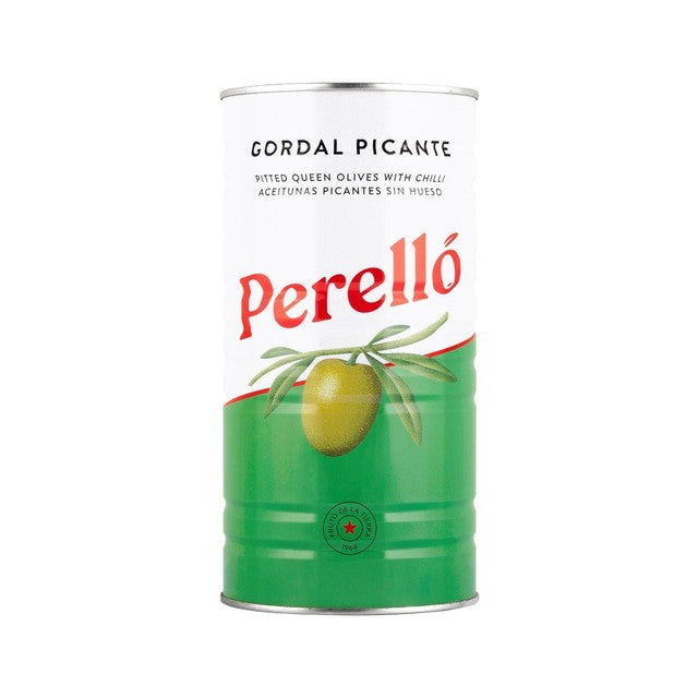 Brindisa Pitted Olives Picante 600g - British product