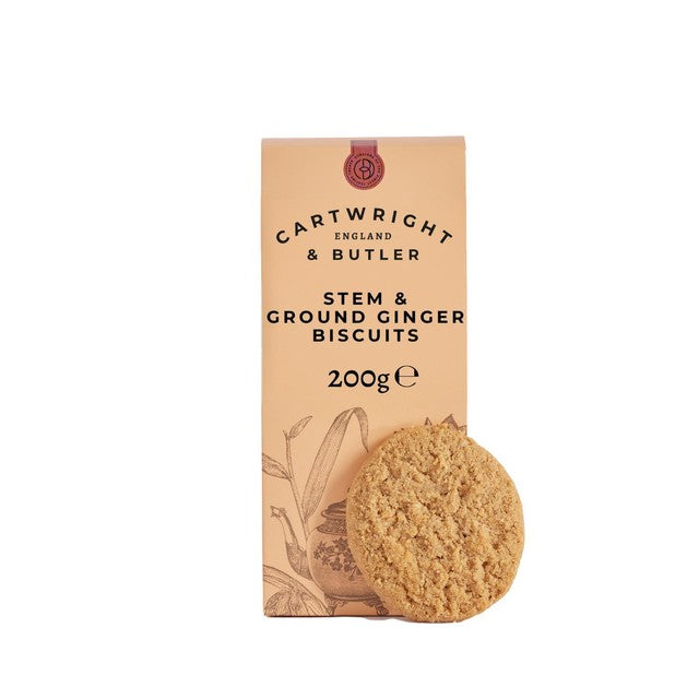 Cartwright & Butler stem ginger biscuits 200g - British product
