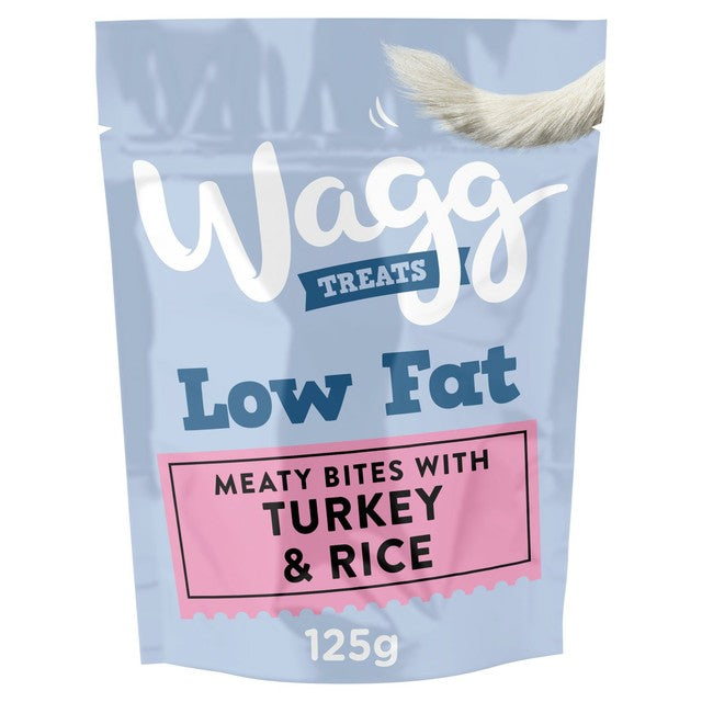 Wagg dog treats with turkey and rice 125g (British brand)