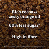 Graze Cocoa Orange flapjack bars 4x30g, UK version
