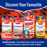 Meica pork hot dog sausages 540g, imported from the UK