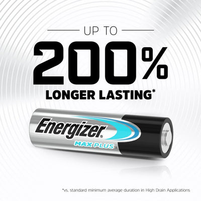 Energizer Max Plus AA Batteripakke 10-pakning