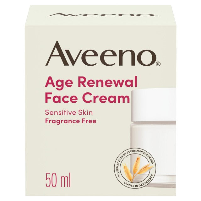 Aveeno Age Renewal Face Cream 50ml - British product