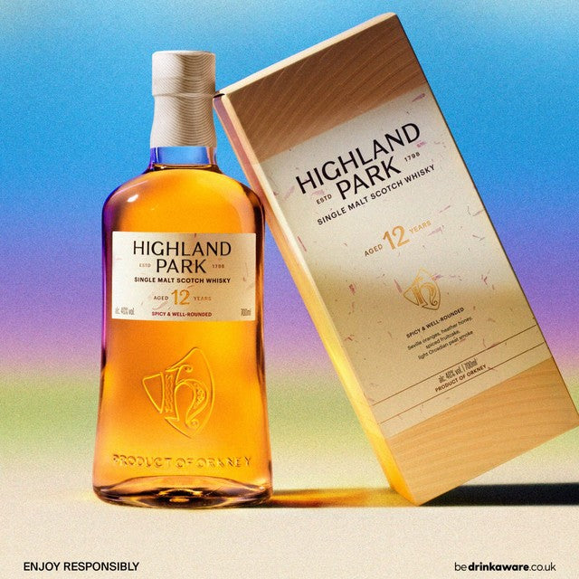 Highland Park 12 Year Old single malt Scotch whisky 70cl, UK version
