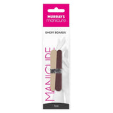 Murrays Manicure miniature emery boards 7cm each, imported from the UK