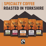 Grumpy Mule Organic Peru ground coffee 200g, UK version