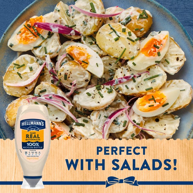 Hellmann's Real Squeezy Mayonnaise 750ml, UK version