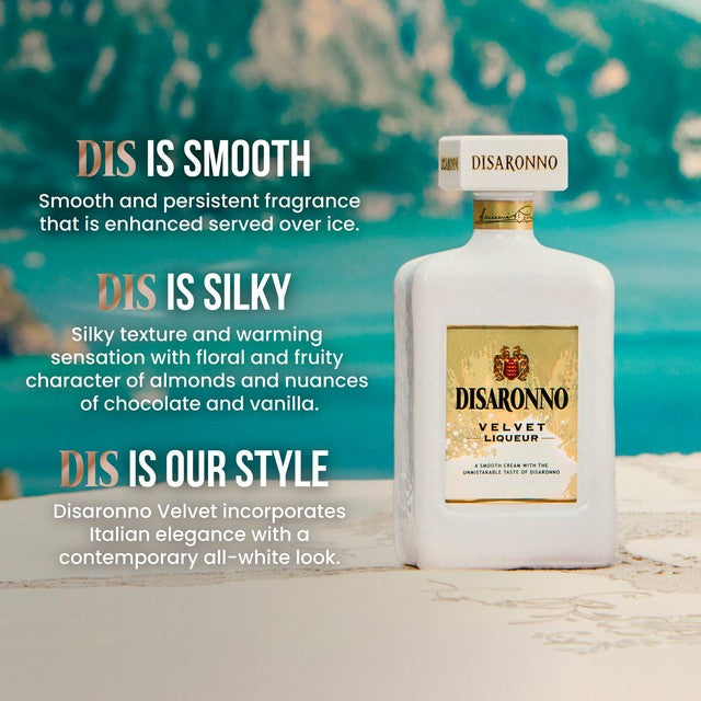 Disaronno Velvet Amaretto cream liqueur 50cl - British product