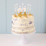 Talking Tables gold number 1 candle 30g (British brand)
