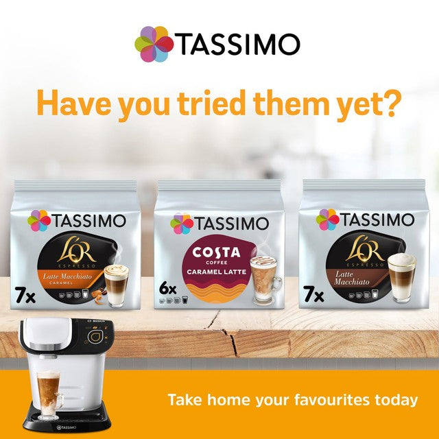 Tassimo Costa Latte coffee pods 6 pack (British brand)