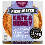 Pieminister Kate & Sidney Beef & Kidney Pie 255g, imported from the UK