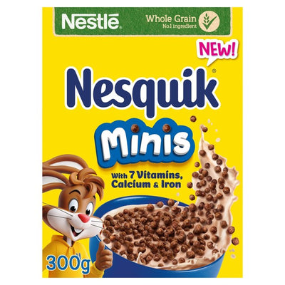 Nesquik Chocolate Minis Breakfast Cereal 300g