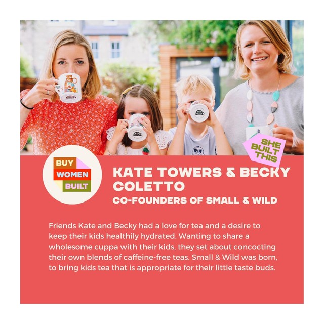 Small & Wild Snoozy Fox Kids Herbal Tea 15 Tea Bags (British brand)