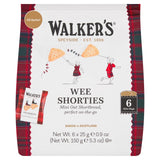 Walkers Shortbread all-butter oat shortbread Wee Shorties 6 x 25g (British brand)