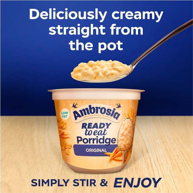 Ambrosia porridge pot original 210g - British product