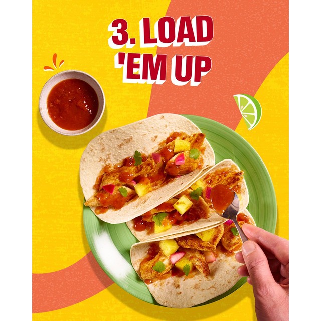 Old El Paso Al Pastor Taco Kit 257g, imported from the UK