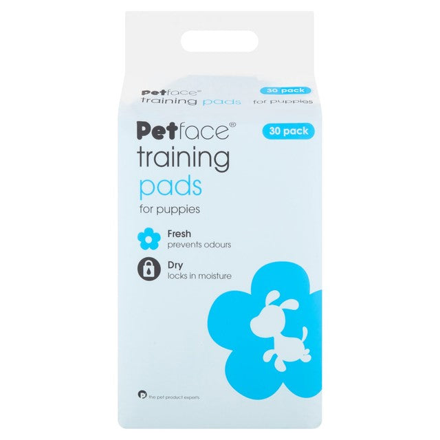 Petface Puppy Training Pads 30 pack, imported from the UK