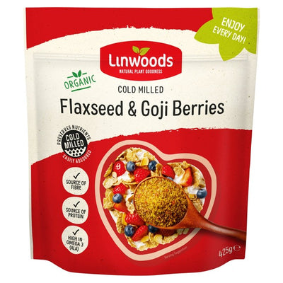 Mélange de graines de lin et de baies de goji Linwoods 425g